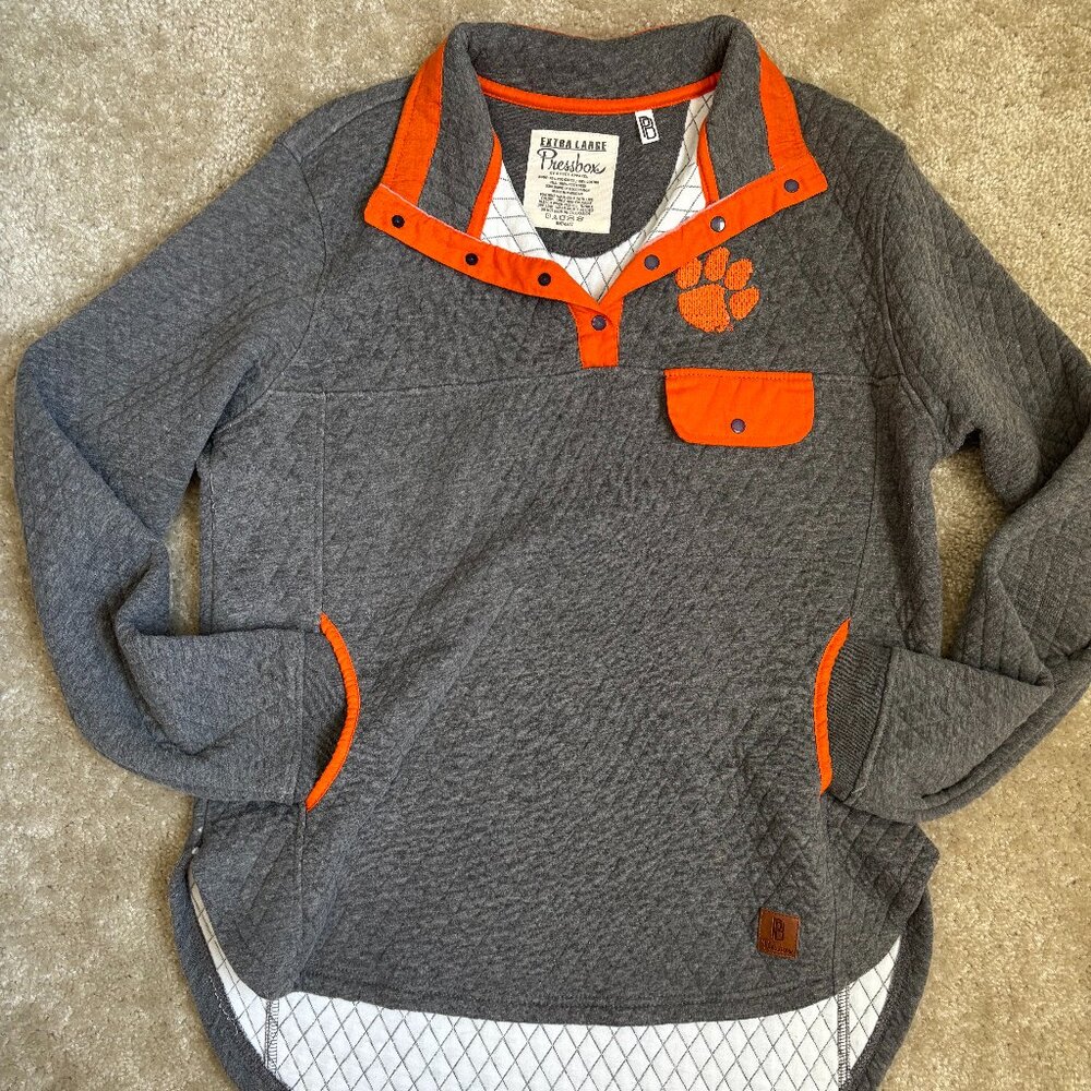 Clemson Tigers Quarter-Snap Pullover - image 2